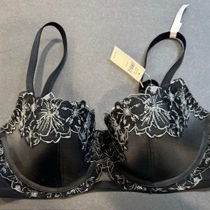 Aerie 36C balconette bra, black